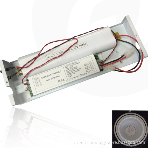 Original Design 20W LED Grille Light Emergency Module 90 Minutes With 12V Batteries Pack